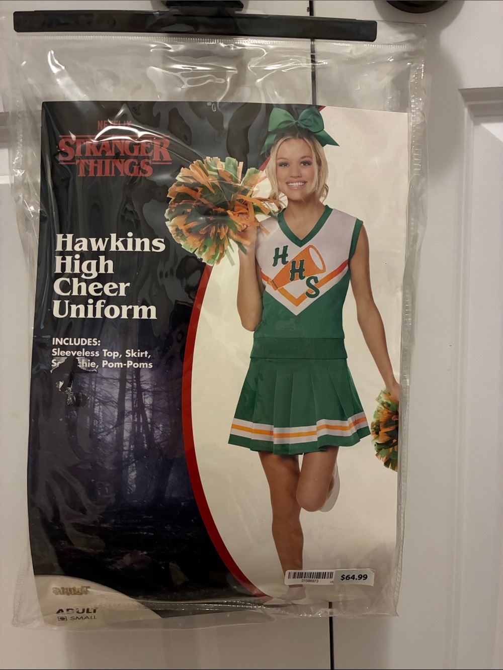 Spirit Stranger Things Chrissy Cheerleader costume ladies Small Hawkins High